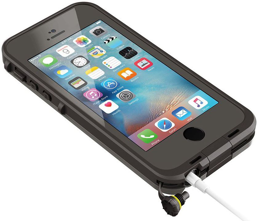 Lifeproof Fre Apple iPhone SE /5/5S Waterdicht Hoesje Waterproof Grijs afbeelding 4