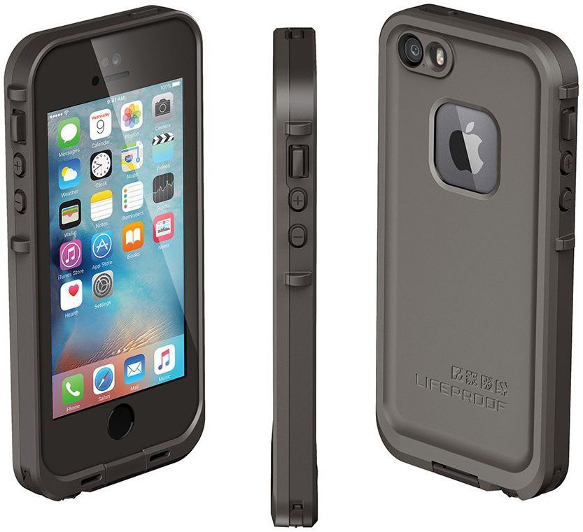 Lifeproof Fre Apple iPhone SE /5/5S Waterdicht Hoesje Waterproof Grijs afbeelding 7