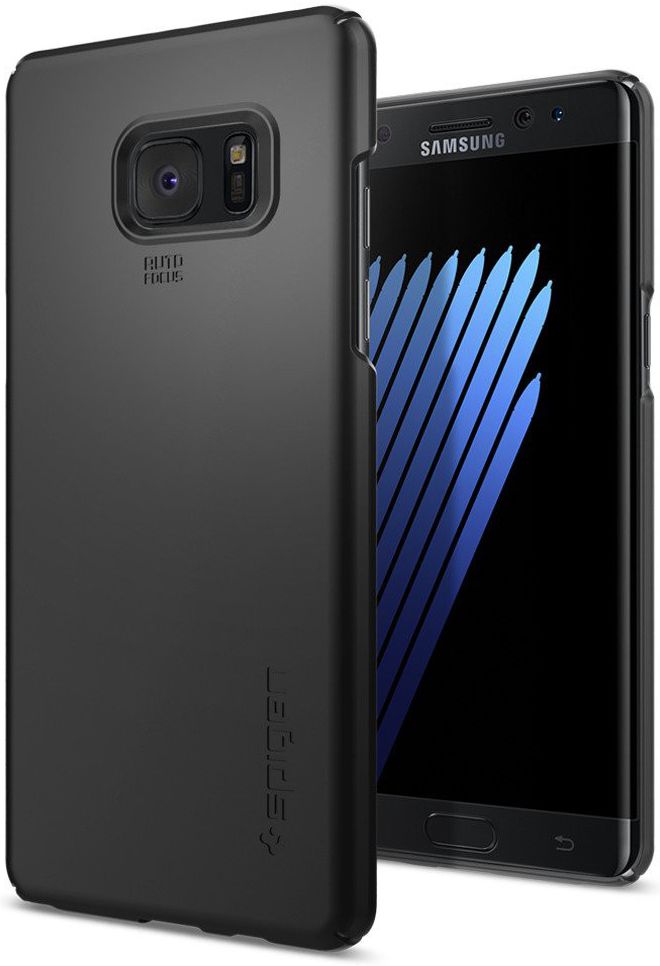 Spigen Thin Fit Case Samsung Galaxy Note 7 Black afbeelding 1