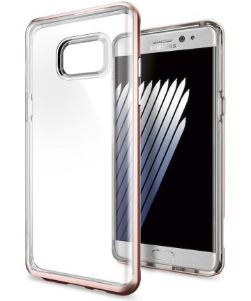 Spigen Neo Hybrid Crystal Case Samsung Galaxy Note 7 Roze Goud Hoesjes