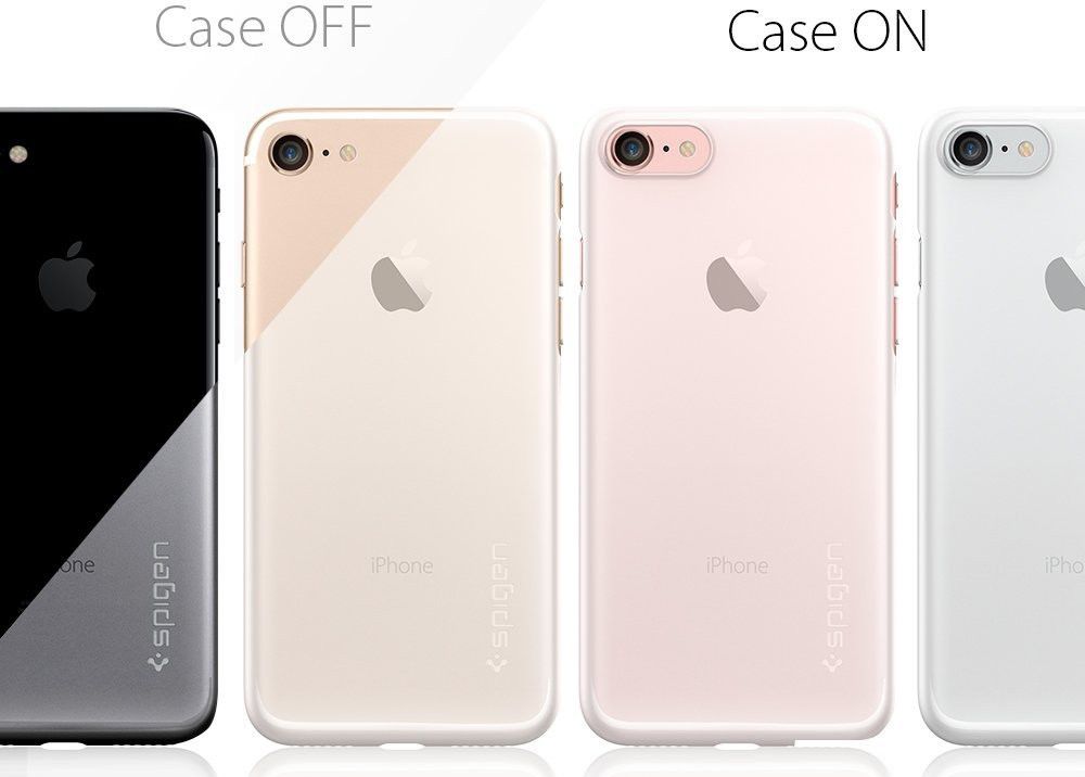 Spigen AirSkin Apple iPhone 7 / 8 Case Transparant afbeelding 8