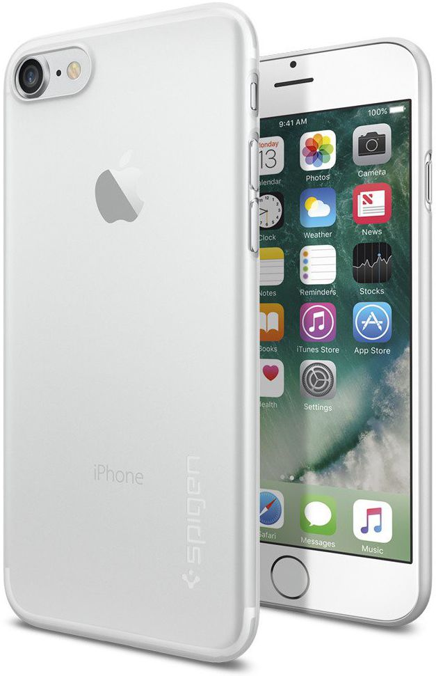 Spigen AirSkin Apple iPhone 7 / 8 Case Transparant afbeelding 1