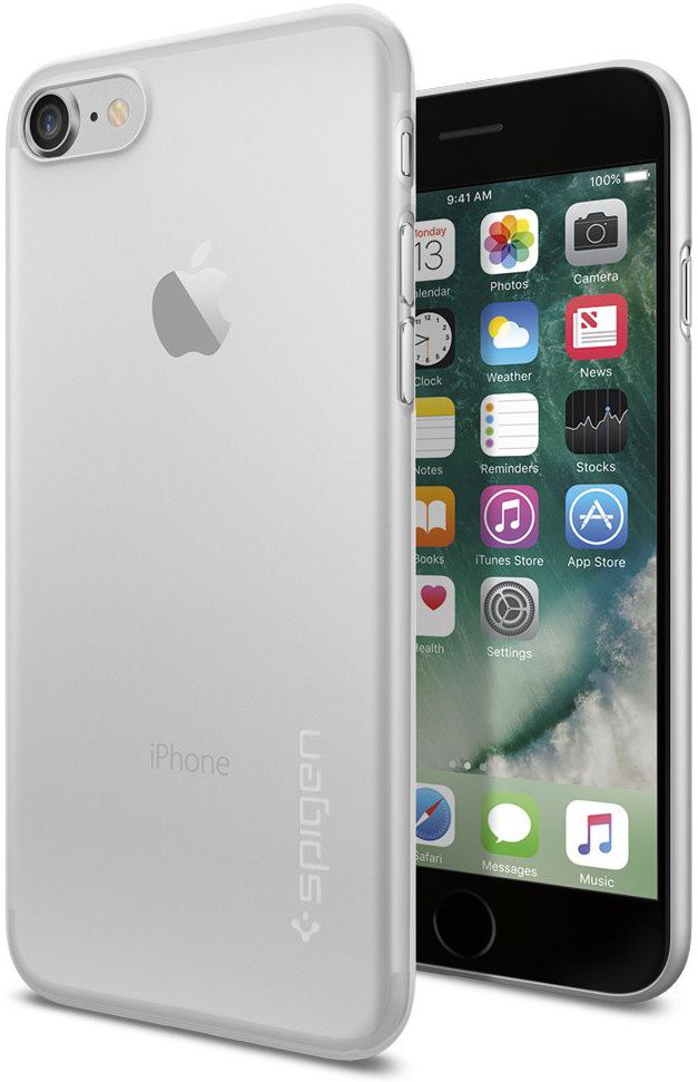 Spigen AirSkin Apple iPhone 7 / 8 Case Transparant afbeelding 11
