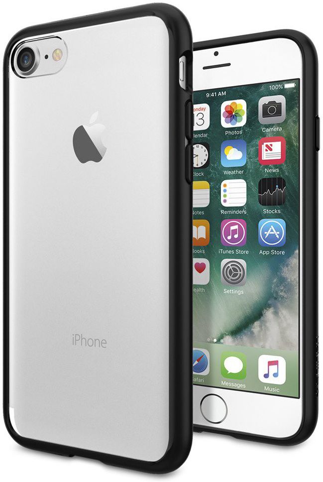 Spigen Ultra Hybrid Case Apple iPhone 7 / 8 Black afbeelding 11