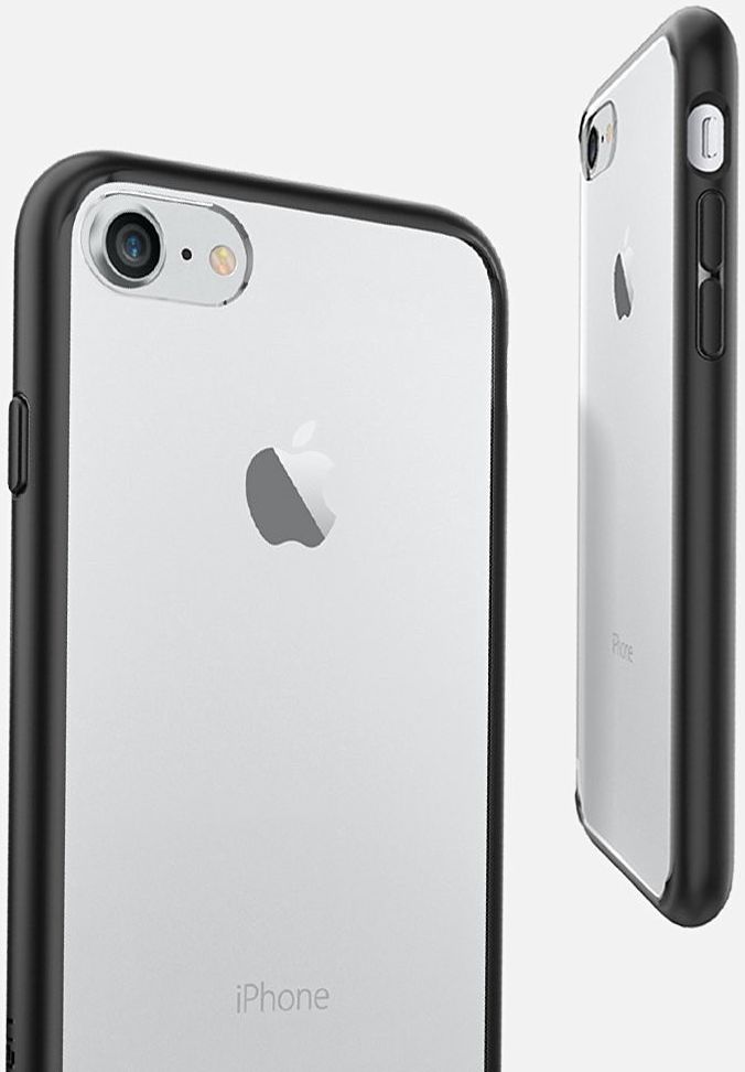 Spigen Ultra Hybrid Case Apple iPhone 7 / 8 Black afbeelding 5