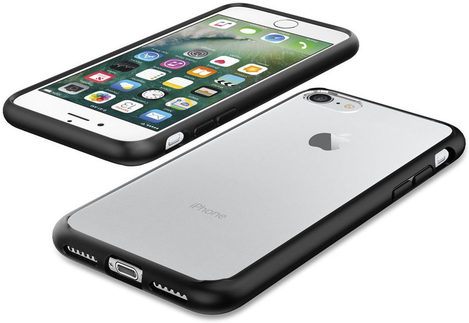 Spigen Ultra Hybrid Case Apple iPhone 7 / 8 Black afbeelding 17