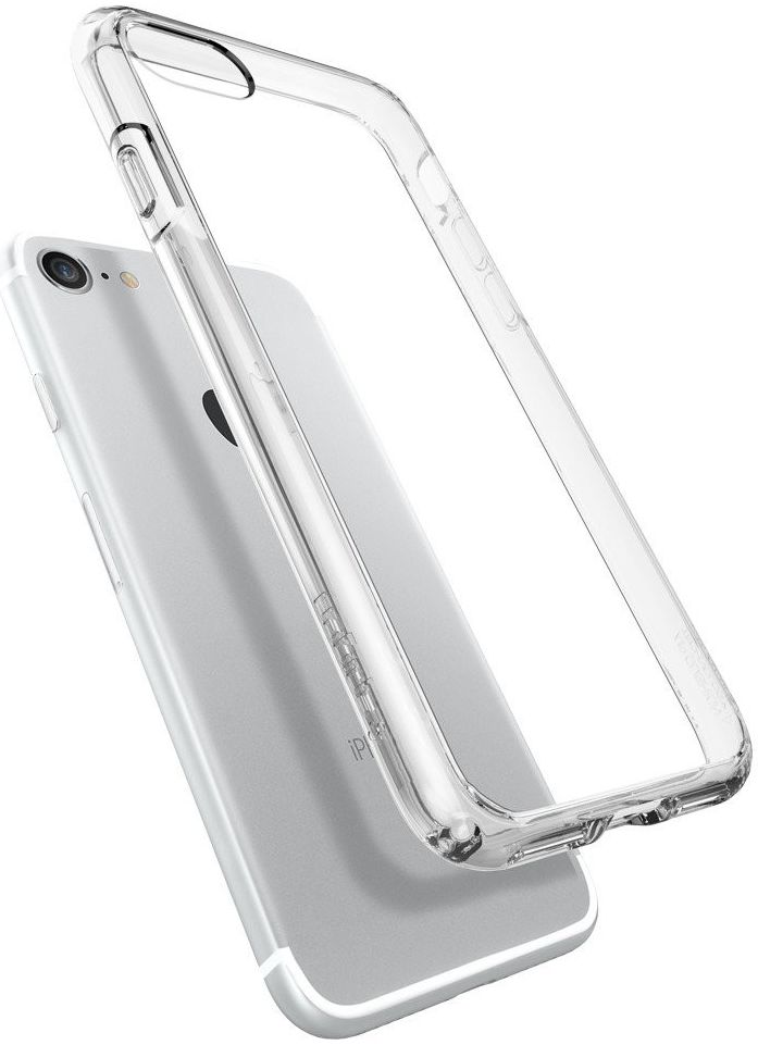 Spigen Ultra Hybrid Case Apple iPhone 7 / 8 Crystal Clear afbeelding 4