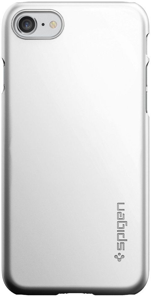 Spigen Thin Fit Case Apple iPhone 7 / 8 Zilver afbeelding 3