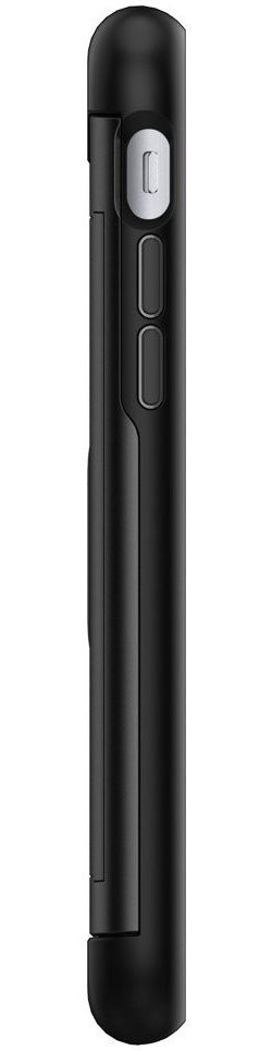 Spigen Slim Armor Card Holder Case Apple iPhone 7 / 8 Black afbeelding 15