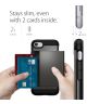 Spigen Slim Armor Card Holder Case Apple iPhone 7 / 8 Gunmetal