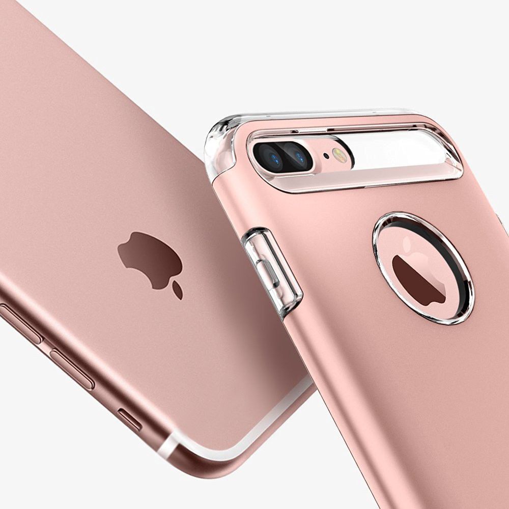 Spigen Slim Armor Apple iPhone 7 Plus / 8 Plus Hoesje Rose Gold afbeelding 14