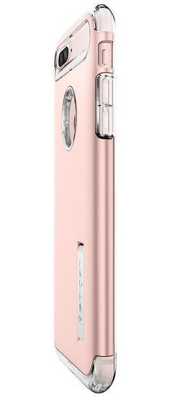 Spigen Slim Armor Apple iPhone 7 Plus / 8 Plus Hoesje Rose Gold afbeelding 11