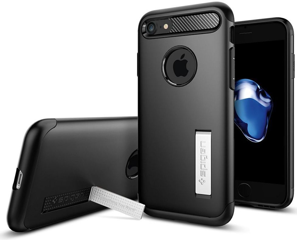 Spigen Slim Armor Apple iPhone 7 Hoesje Black afbeelding 17
