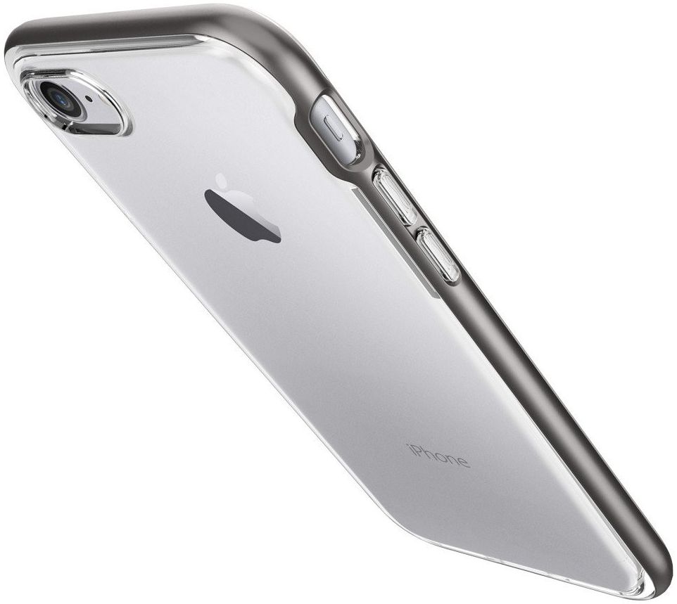 Spigen Neo Hybrid Crystal Case iPhone 7 / 8 Gunmetal afbeelding 14