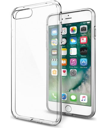 Spigen Liquid Crystal Apple iPhone 7 Plus / 8 Plus Hoesje Hoesjes