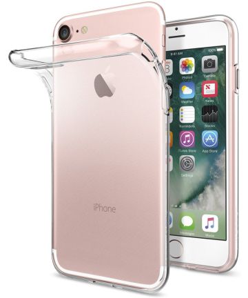 Spigen Liquid Crystal Apple iPhone 7 / 8 Hoesje Transparant Hoesjes