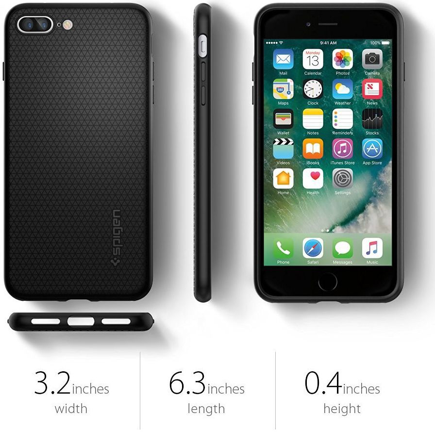 Spigen Liquid Armor Hoesje iPhone 7 Plus / 8 Plus afbeelding 10