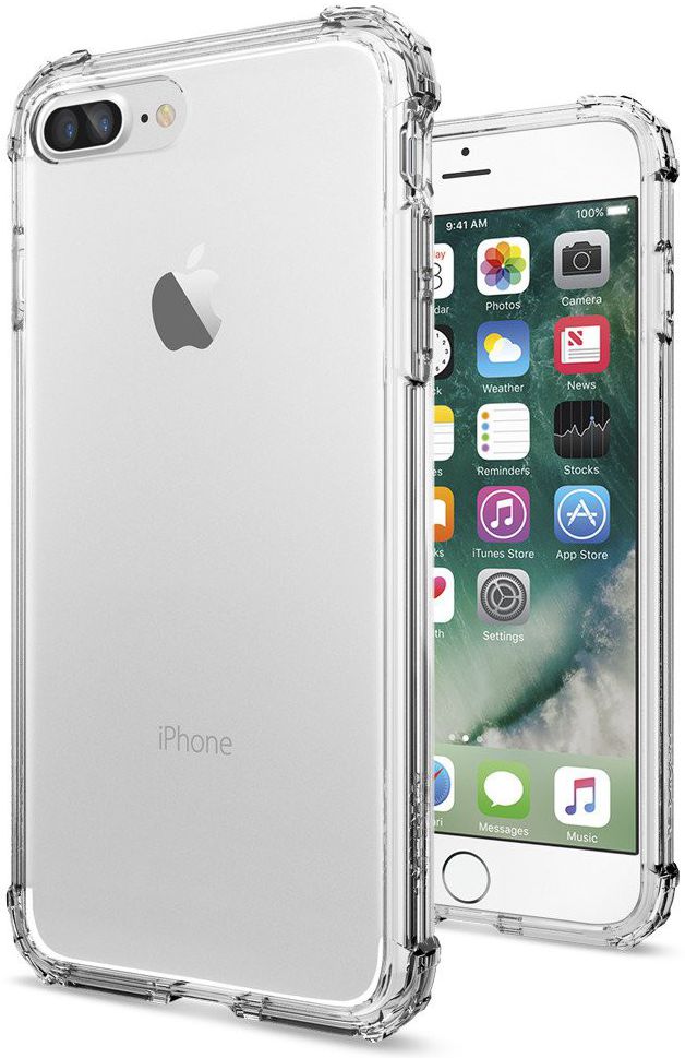 Spigen Crystal Shell Hoesje Apple iPhone 7 Plus / 8 Plus Clear afbeelding 5