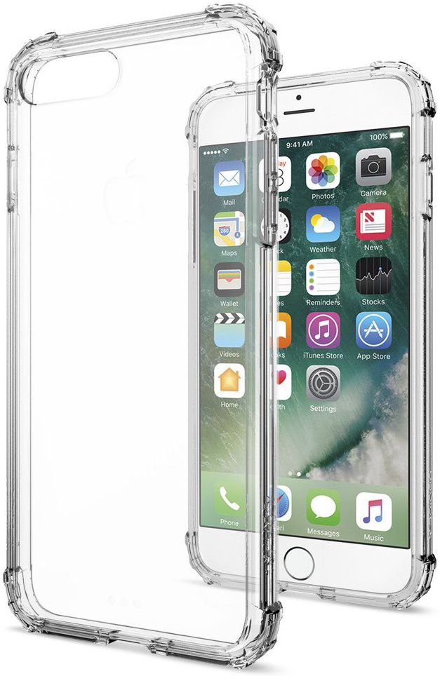 Spigen Crystal Shell Hoesje Apple iPhone 7 Plus / 8 Plus Clear afbeelding 1