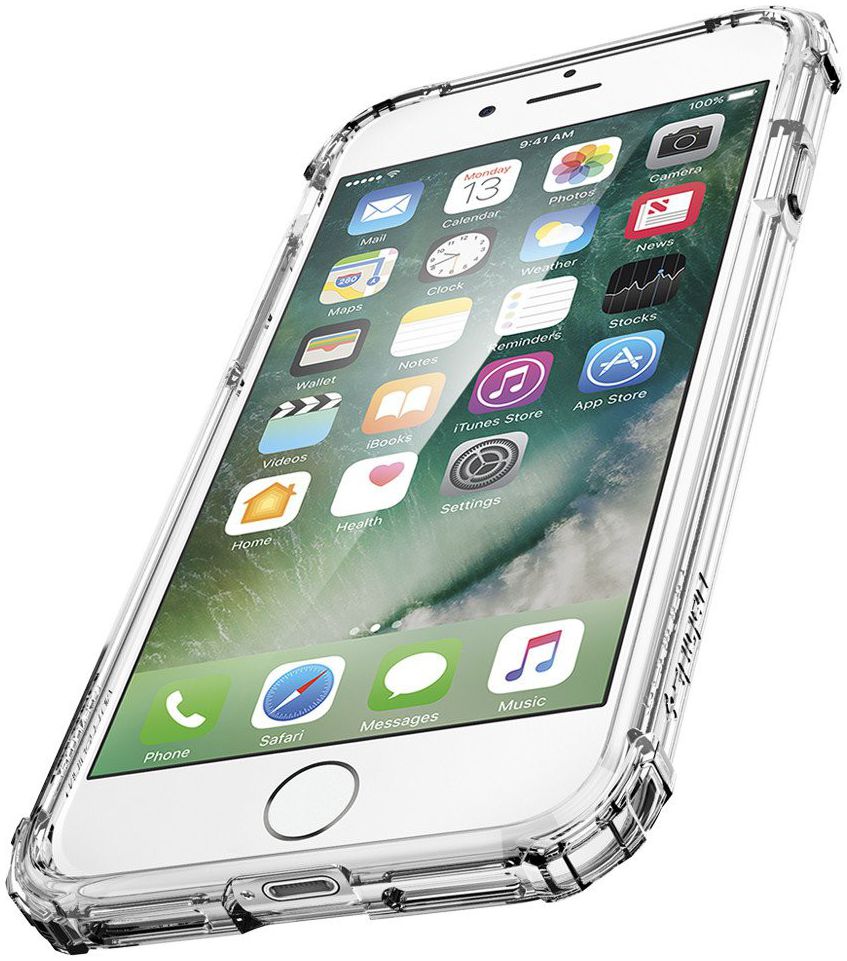 Spigen Crystal Shell Hoesje Apple iPhone 7 / 8 Clear Crystal afbeelding 17