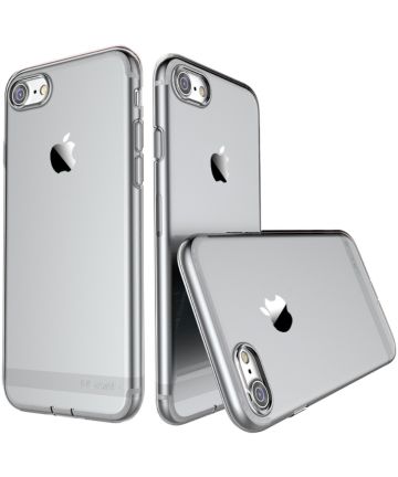 USAMS Doorzichtig Apple iPhone 7 Plus / 8 Plus Hoesje Zwart Hoesjes