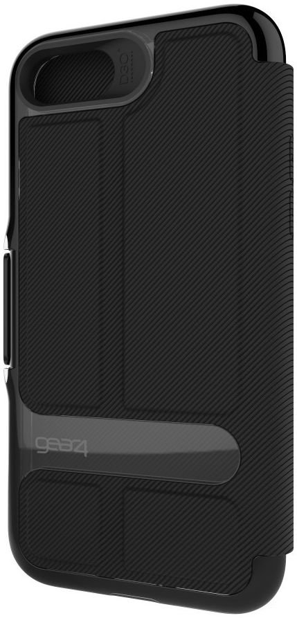 Gear4 D3O Oxford Apple iPhone 8 / 7 / 6 Hoesje Book Case Zwart afbeelding 6