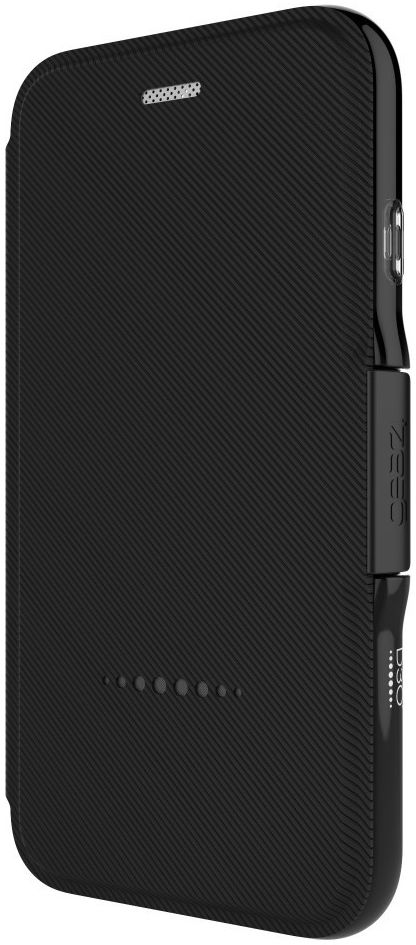 Gear4 D3O Oxford Apple iPhone 8 / 7 / 6 Hoesje Book Case Zwart afbeelding 5