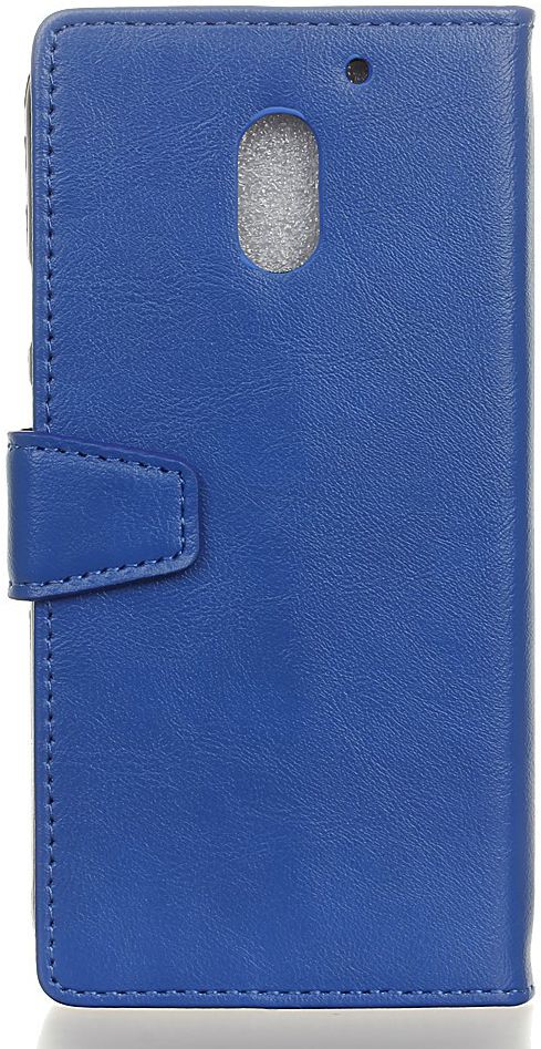 Motorola Moto E 3rd Gen hoesje met kaarthouder Blauw afbeelding 6