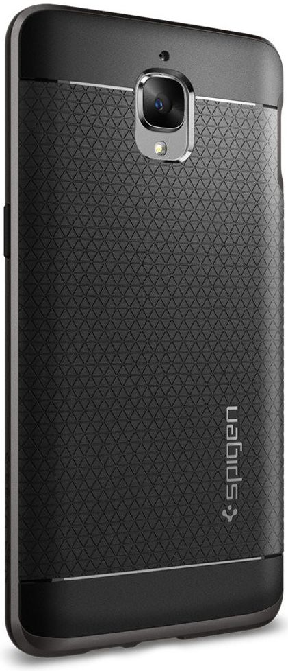 Spigen Neo Hybrid Hoesje OnePlus 3T / 3 Gunmetal afbeelding 4