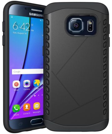 Samsung Galaxy S7 Hybride Hoesje Zwart Hoesjes