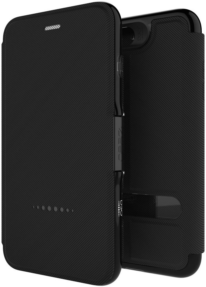 Gear4 D3O Oxford Book Case Apple iPhone 7 Plus / 8 Plus Zwart afbeelding 1