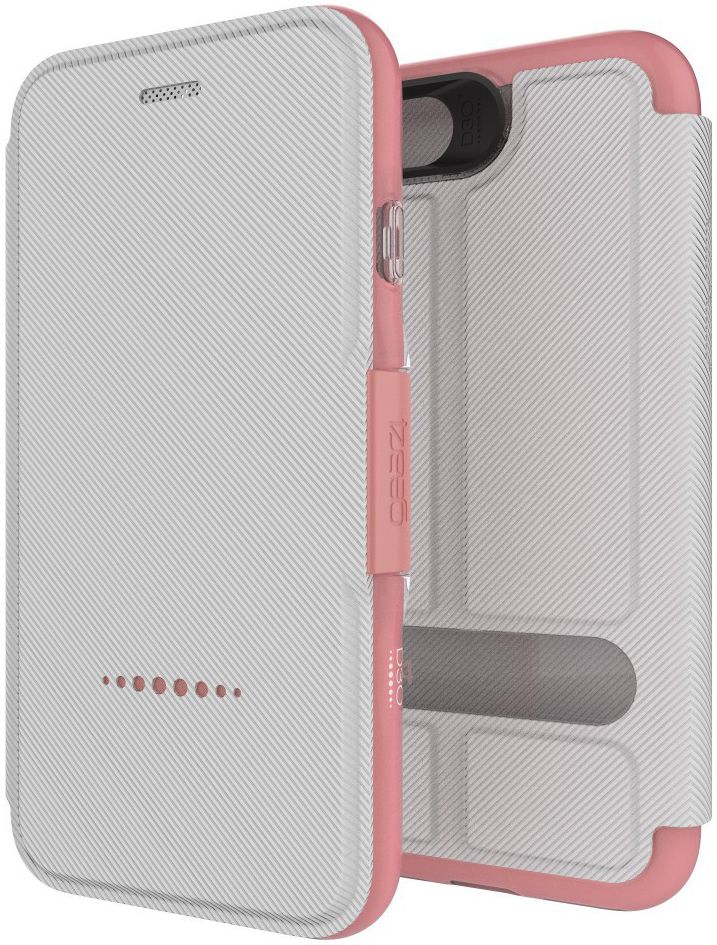 Gear4 D3O Oxford Book Case Apple iPhone SE 2020 Roze Goud afbeelding 1
