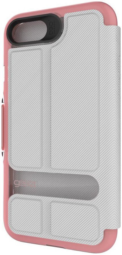 Gear4 D3O Oxford Book Case Apple iPhone SE 2020 Roze Goud afbeelding 8