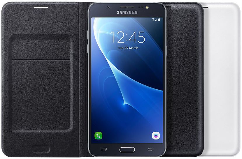 Samsung Galaxy J7 (2016) Wallet Case Wit afbeelding 5