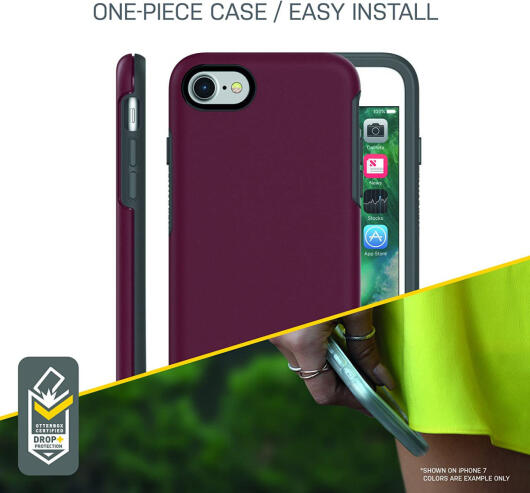 OtterBox Symmetry Series Apple iPhone SE (2022/2020) Hoesje Zwart afbeelding 9
