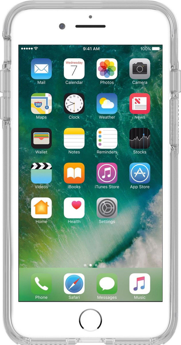 Otterbox Symmetry Clear Apple iPhone 7 Plus / 8 Plus Crystal Clear afbeelding 2