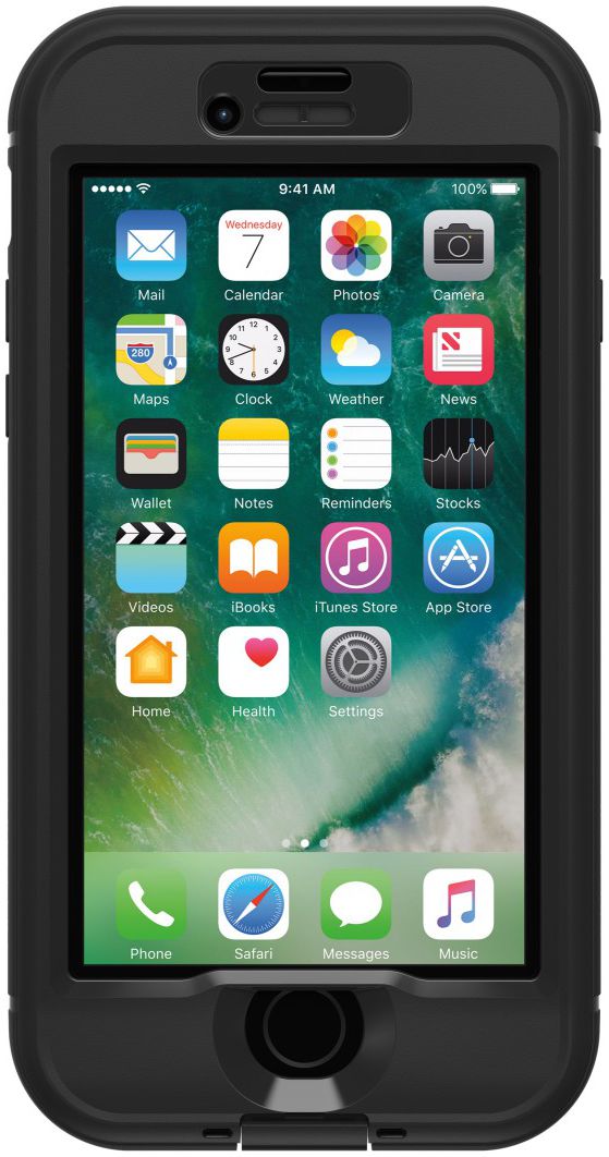 Lifeproof Nuud Apple iPhone 7 / 8 Waterdicht Hoesje Zwart afbeelding 2