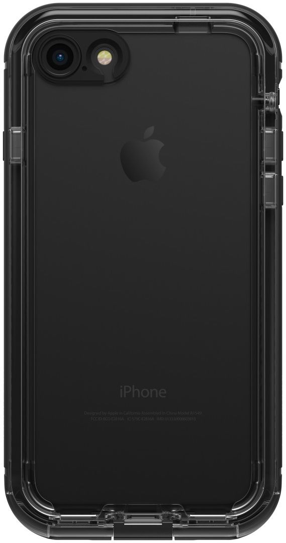 Lifeproof Nuud Apple iPhone 7 / 8 Waterdicht Hoesje Zwart afbeelding 3