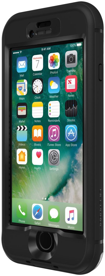 Lifeproof Nuud Apple iPhone 7 / 8 Waterdicht Hoesje Zwart afbeelding 4