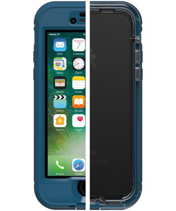 Lifeproof Nuud Apple iPhone 7 / 8 Waterdicht Hoesje Blauw Hoesjes
