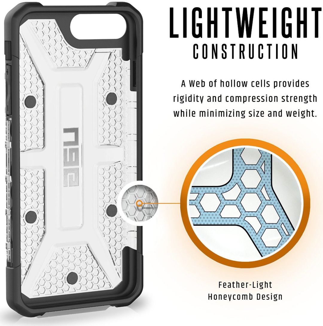 UAG Plasma Case Apple iPhone 7 Plus / 8 Plus Ice afbeelding 7