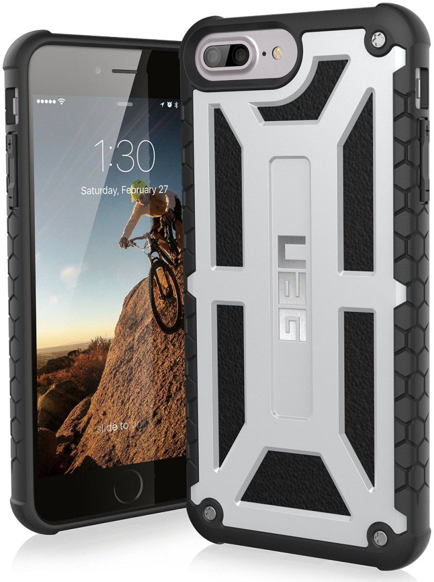 UAG Monarch Case Apple iPhone 7 Plus / 8 Plus Platinum afbeelding 1
