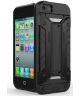 Hybride Apple iPhone 5/5S/SE Hoesje met Kaarthouder Zwart