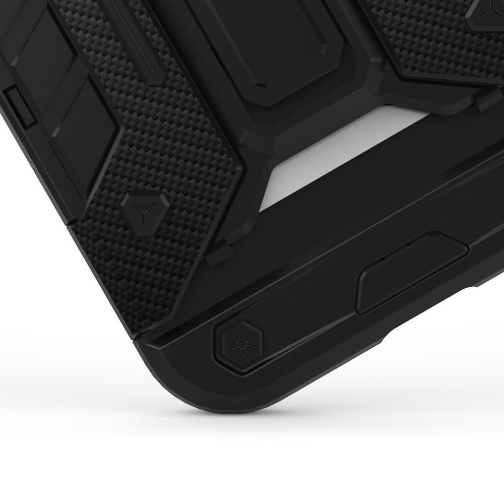 Hybride Apple iPhone 5/5S/SE Hoesje met Kaarthouder Zwart afbeelding 11