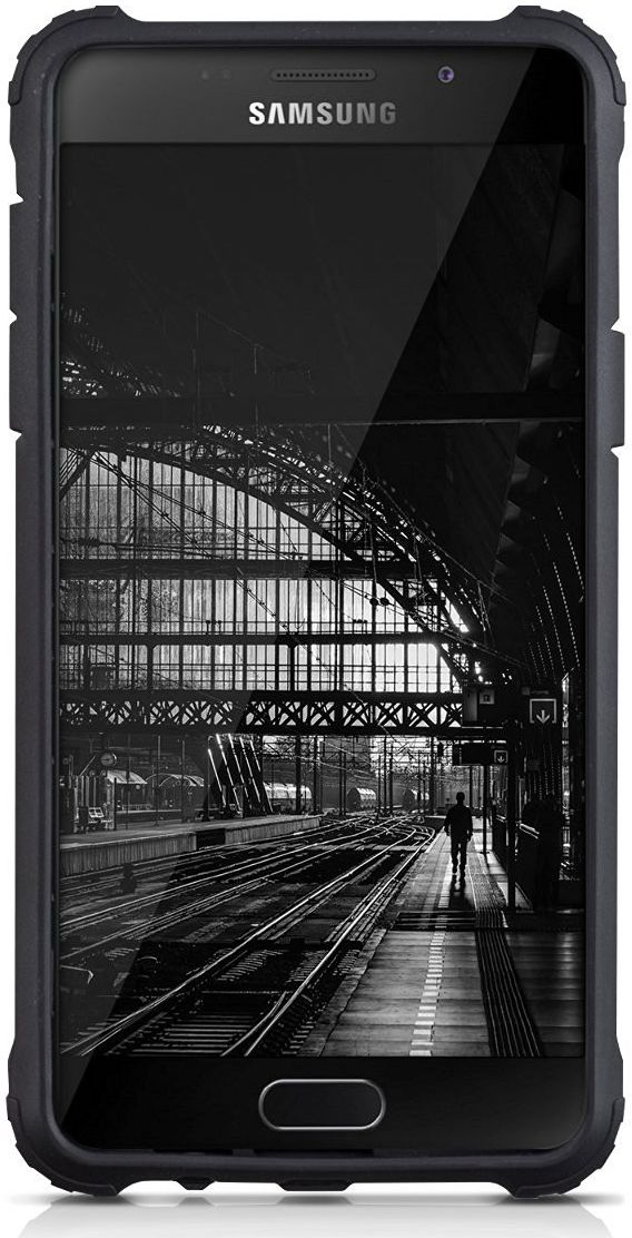 Samsung Galaxy A5 (2016) Hybride Beschermhoesje Grijs afbeelding 6