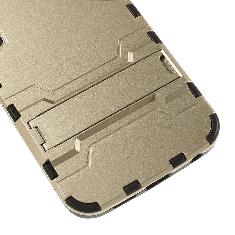 Hybride Samsung Galaxy S6 Edge Hoesje Goud afbeelding 10