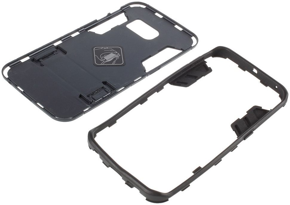 Hybride Samsung Galaxy S6 Edge Hoesje Blauw afbeelding 12