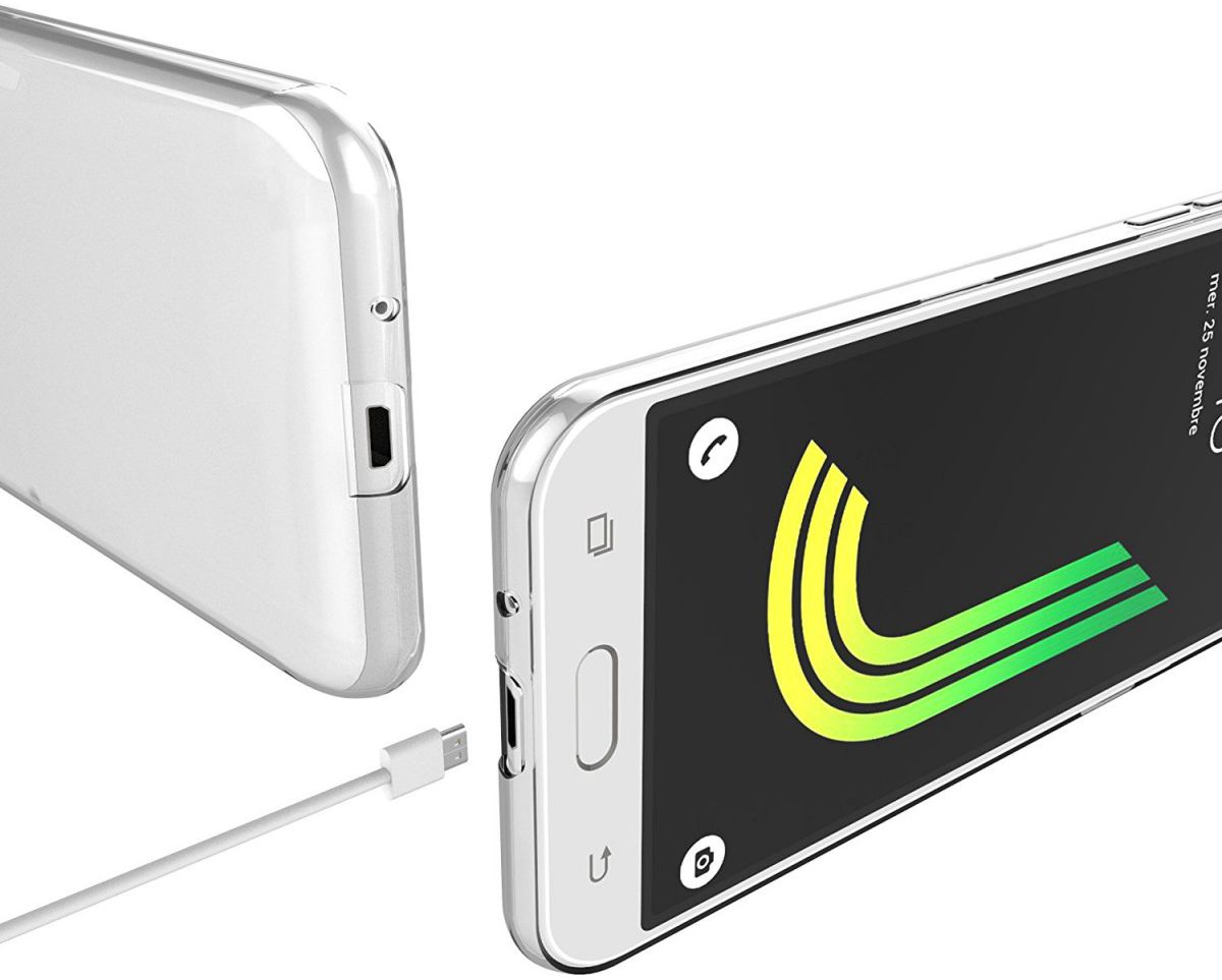 Samsung Galaxy J3 (2016) Hoesje Dun TPU Transparant afbeelding 4