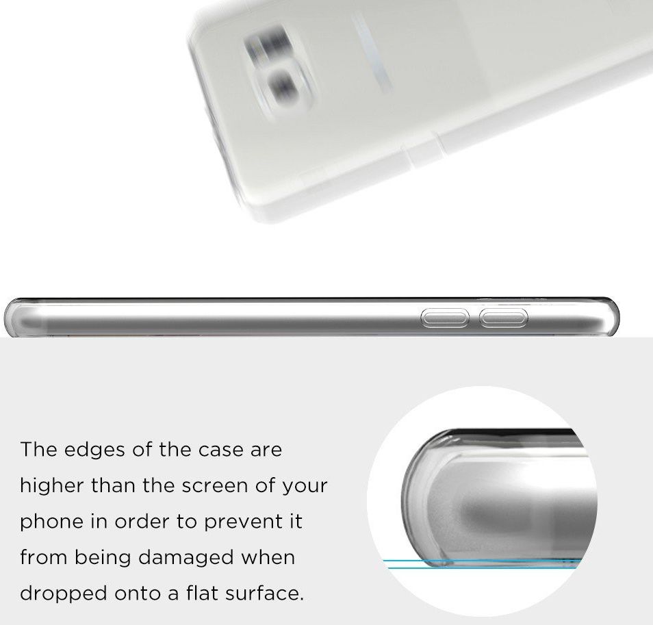 Samsung Galaxy S6 Transparant Hoesje afbeelding 3