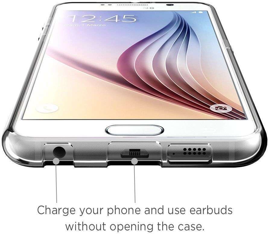 Samsung Galaxy S6 Transparant Hoesje afbeelding 7